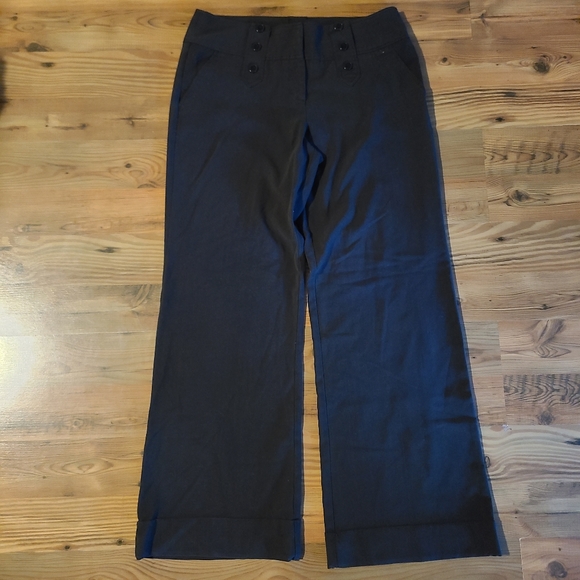 Robert Louis Black Slacks Size 10 - Picture 1 of 7